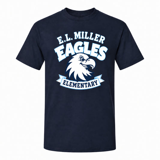 E.L. Miller Eagles Banner T-Shirt