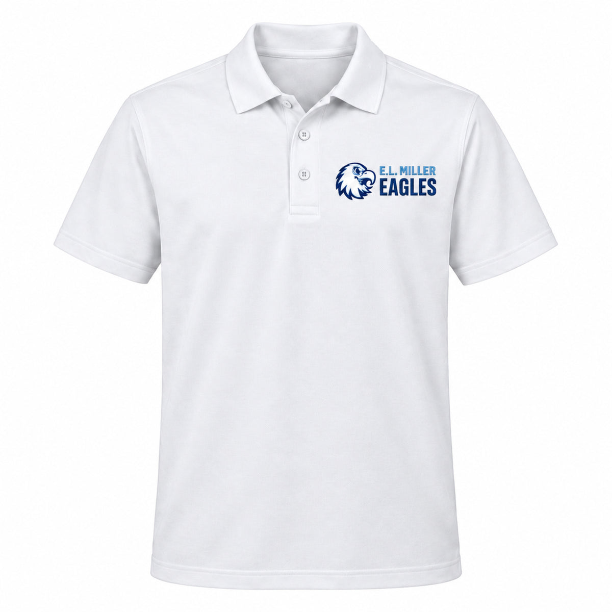 E.L. Miller Eagle Logo Embroidered Polo