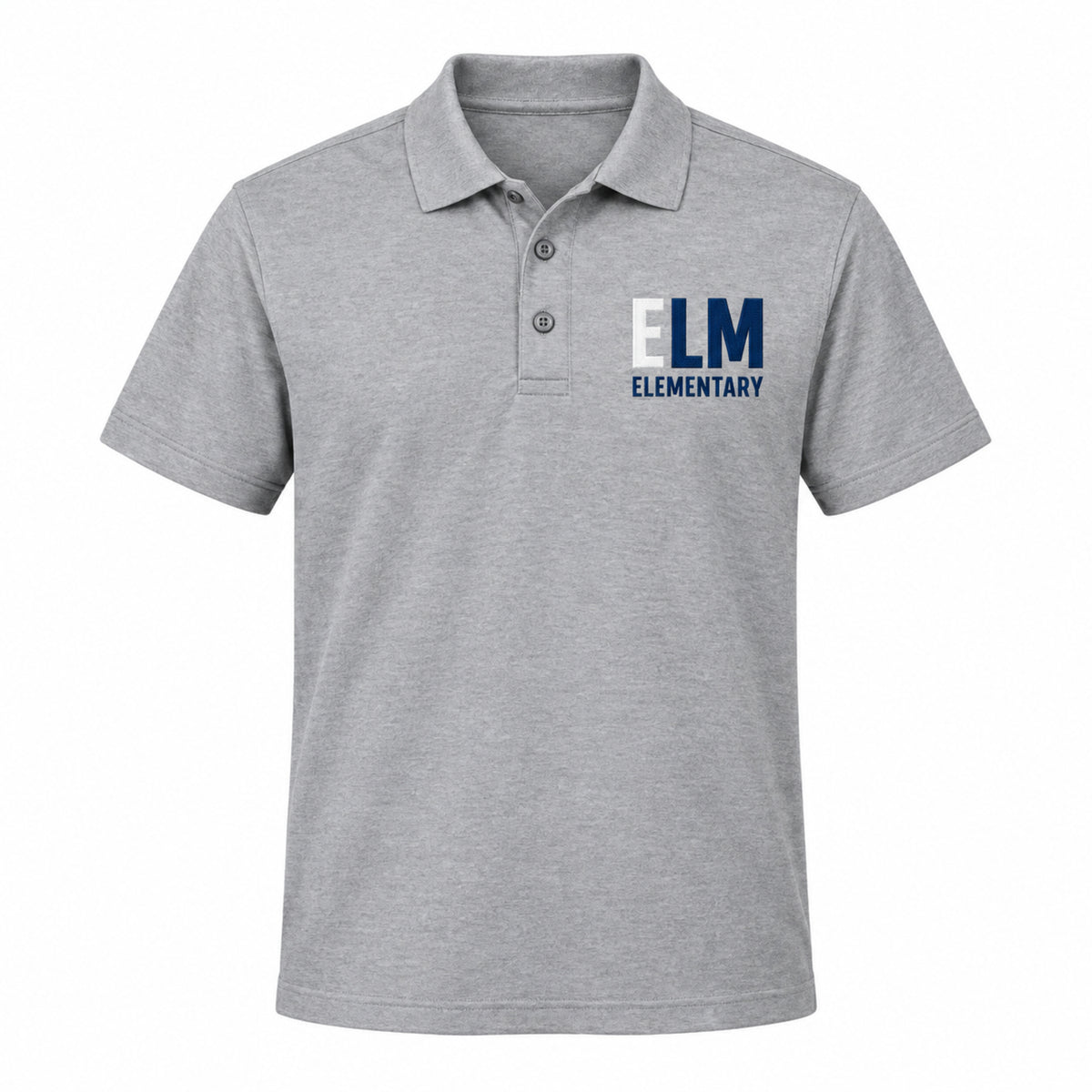 E.L. Miller ELM Monogram Embroidered Polo