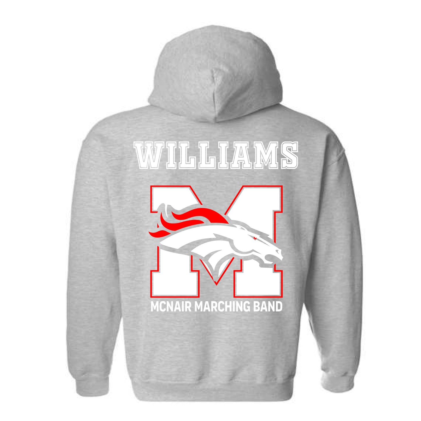 MHS Band Heart (Customizable)