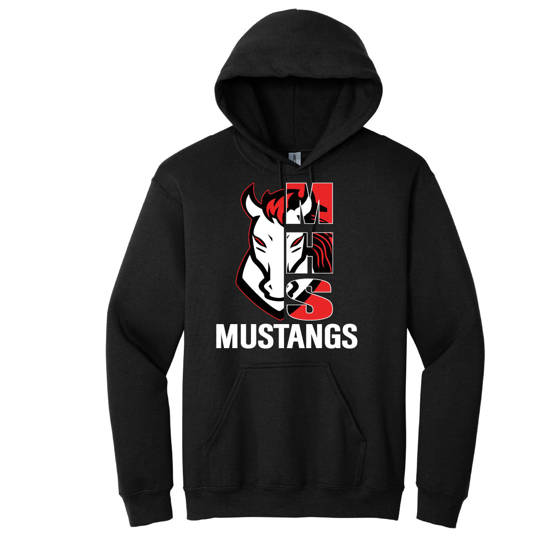 MHS Band Mustang Head