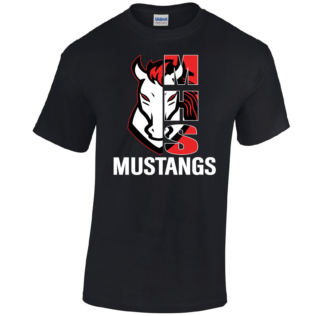 MHS Band Mustang Head