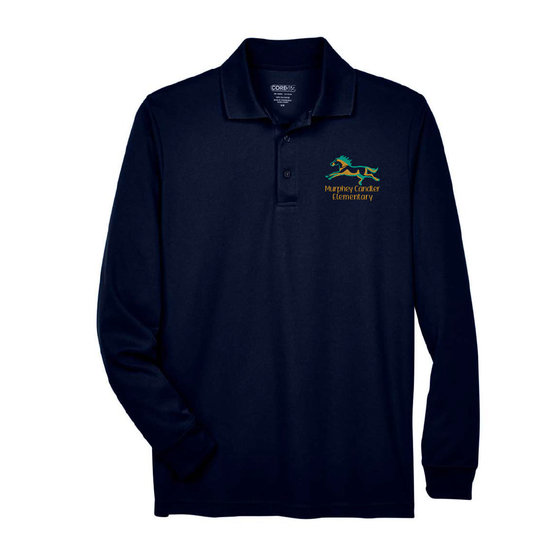 Long Sleeve Polo (Embroidered)