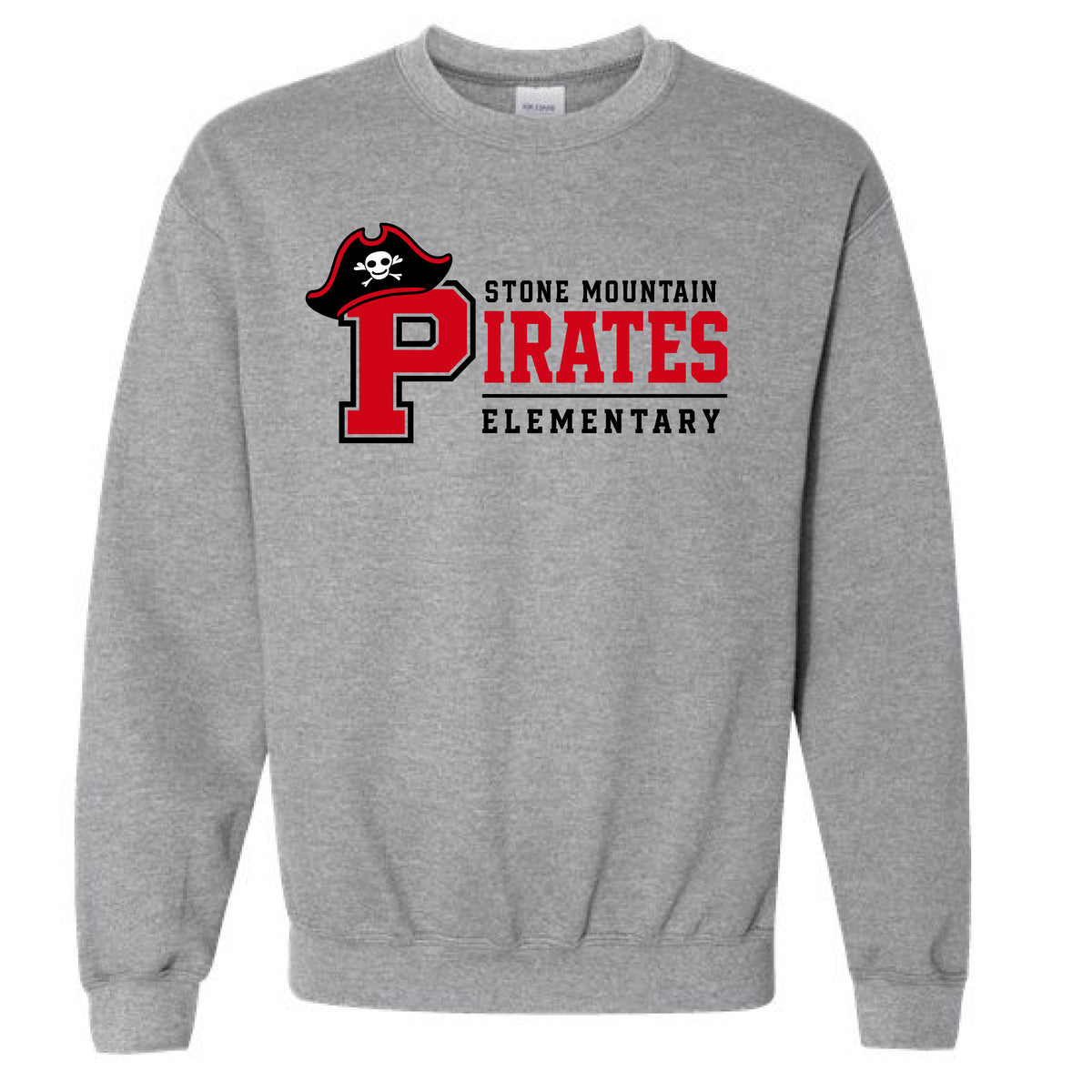 Stone Mountain Pirates P Crewneck Sweatshirt
