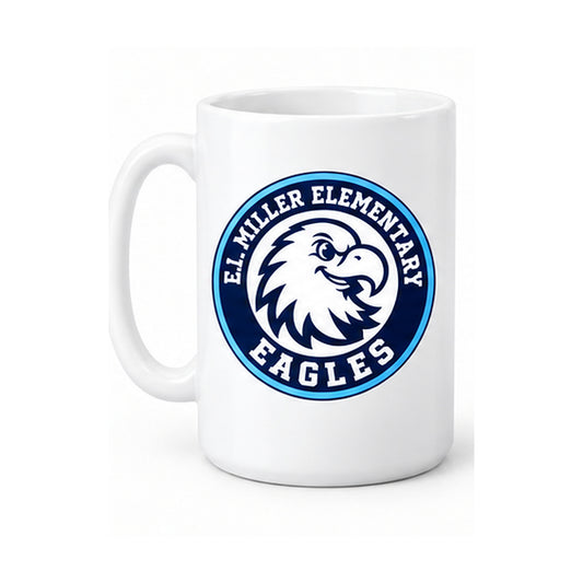 E.L. Miller Eagles 15 oz Mug