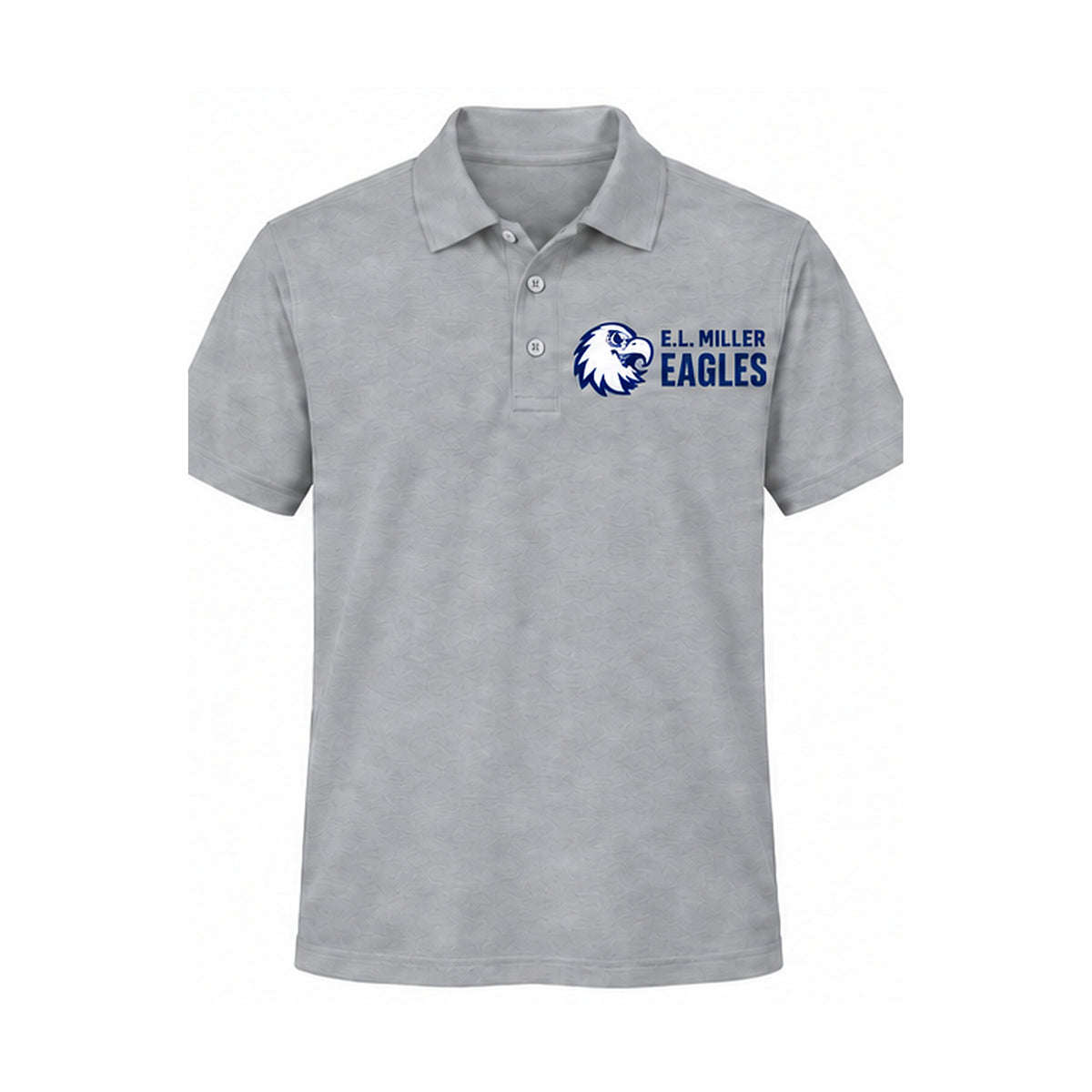 E.L. Miller Eagle Logo Embroidered Polo
