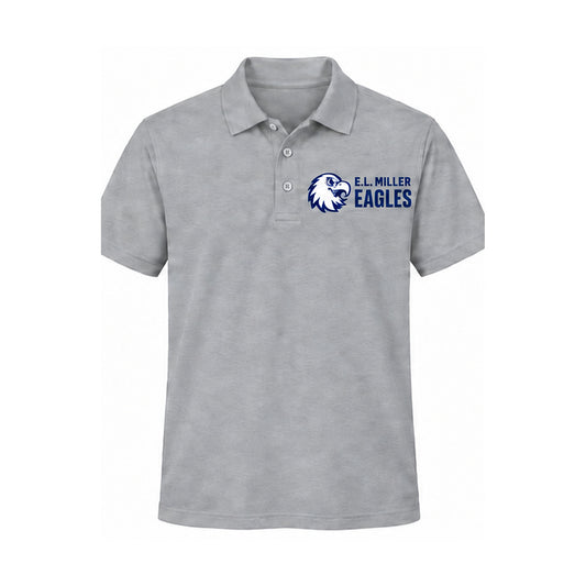 E.L. Miller Eagle Logo Embroidered Polo