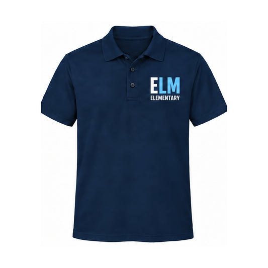 E.L. Miller ELM Monogram Embroidered Polo