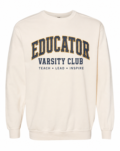Educator Varsity Club – Sketch Embroidery