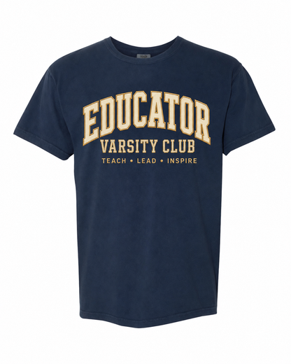 Educator Varsity Club – Classic Appliqué
