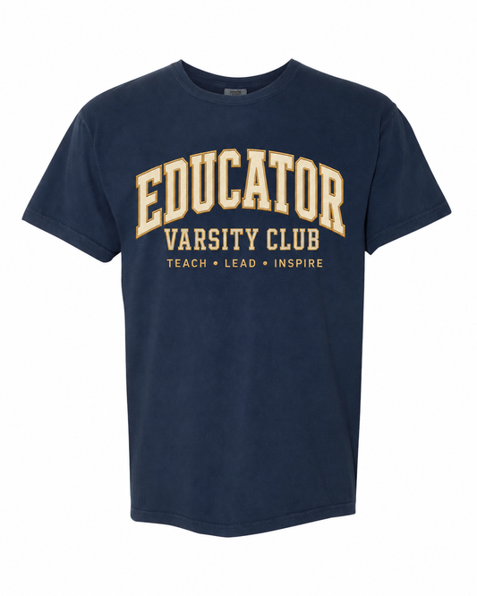 Educator Varsity Club – Classic Appliqué