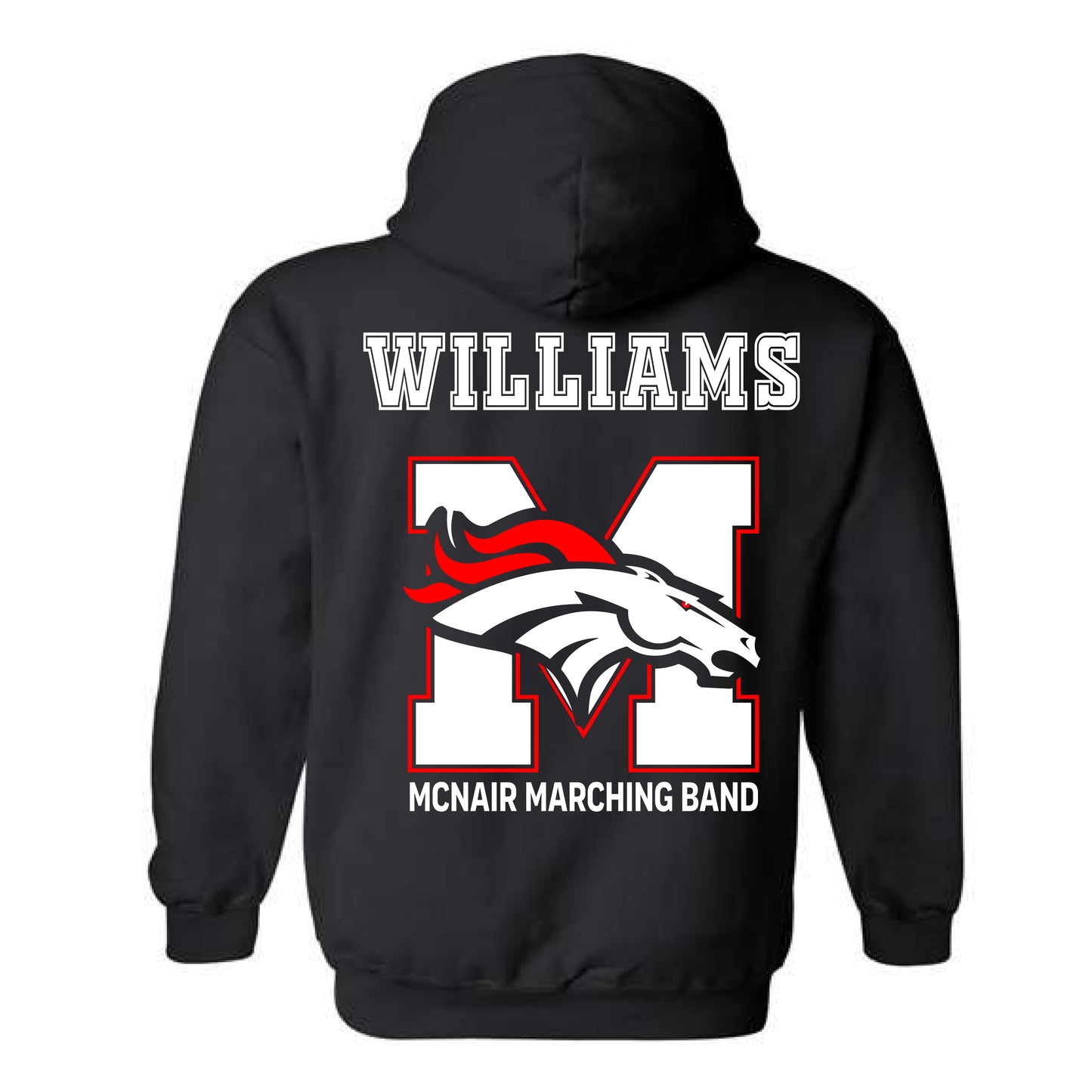 MHS Band Heart (Customizable)