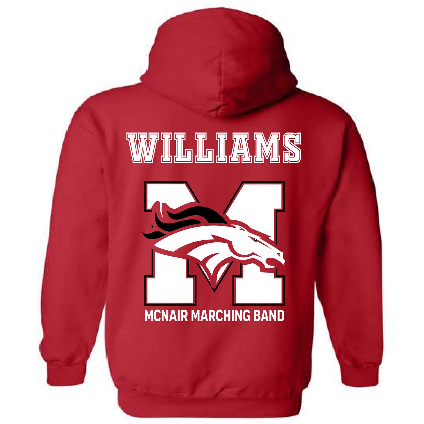 MHS Band Heart (Customizable)