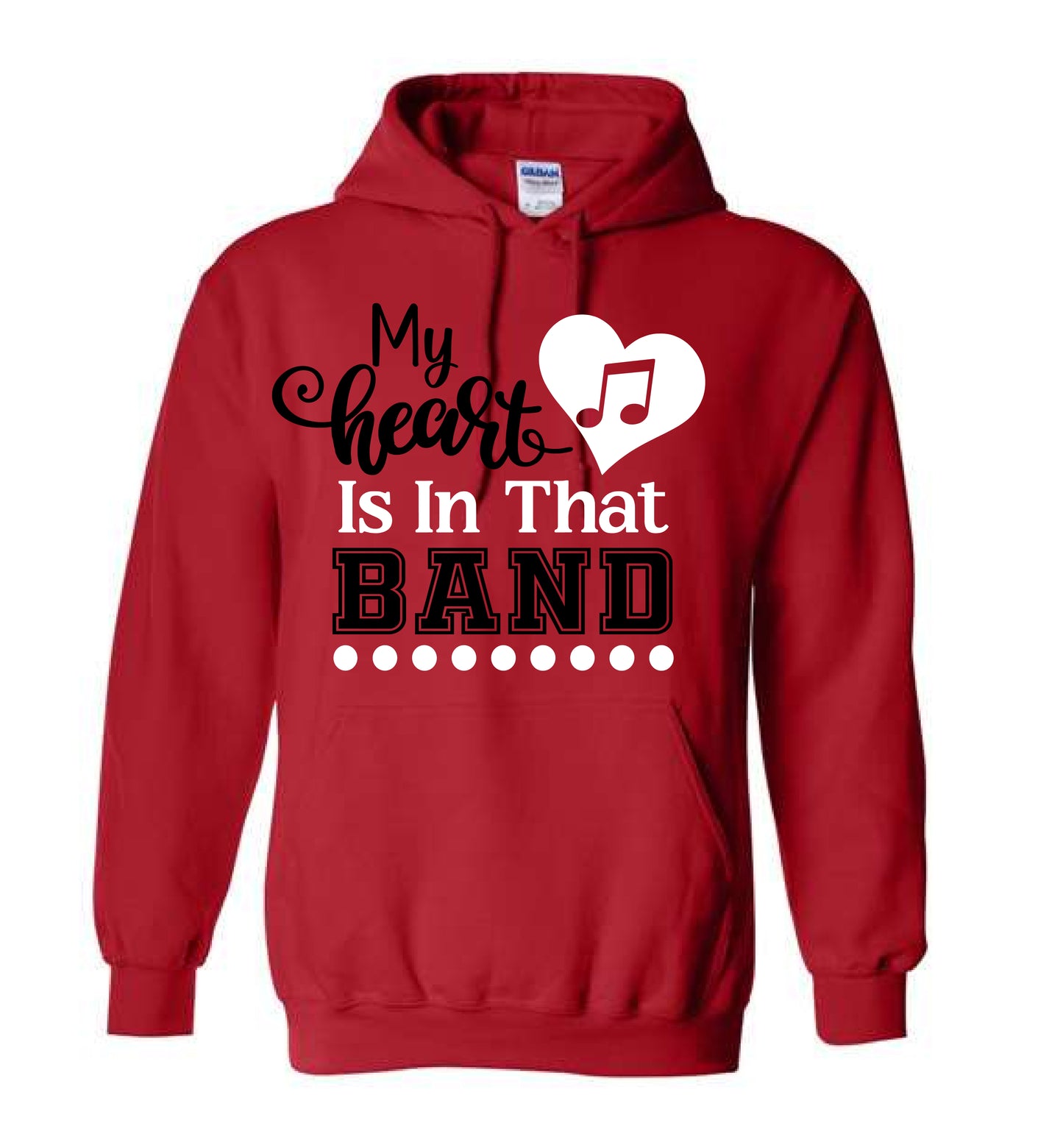 MHS Band Heart (Customizable)