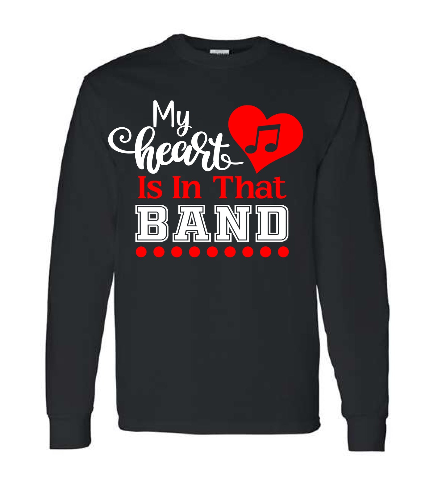 MHS Band Heart (Customizable)