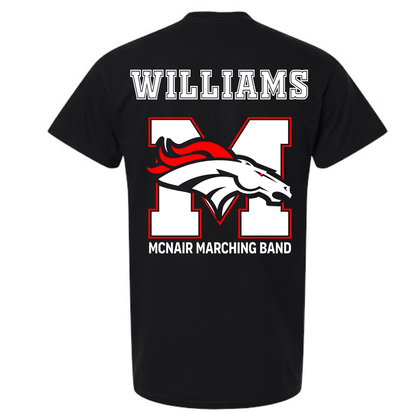 MHS Band Heart (Customizable)