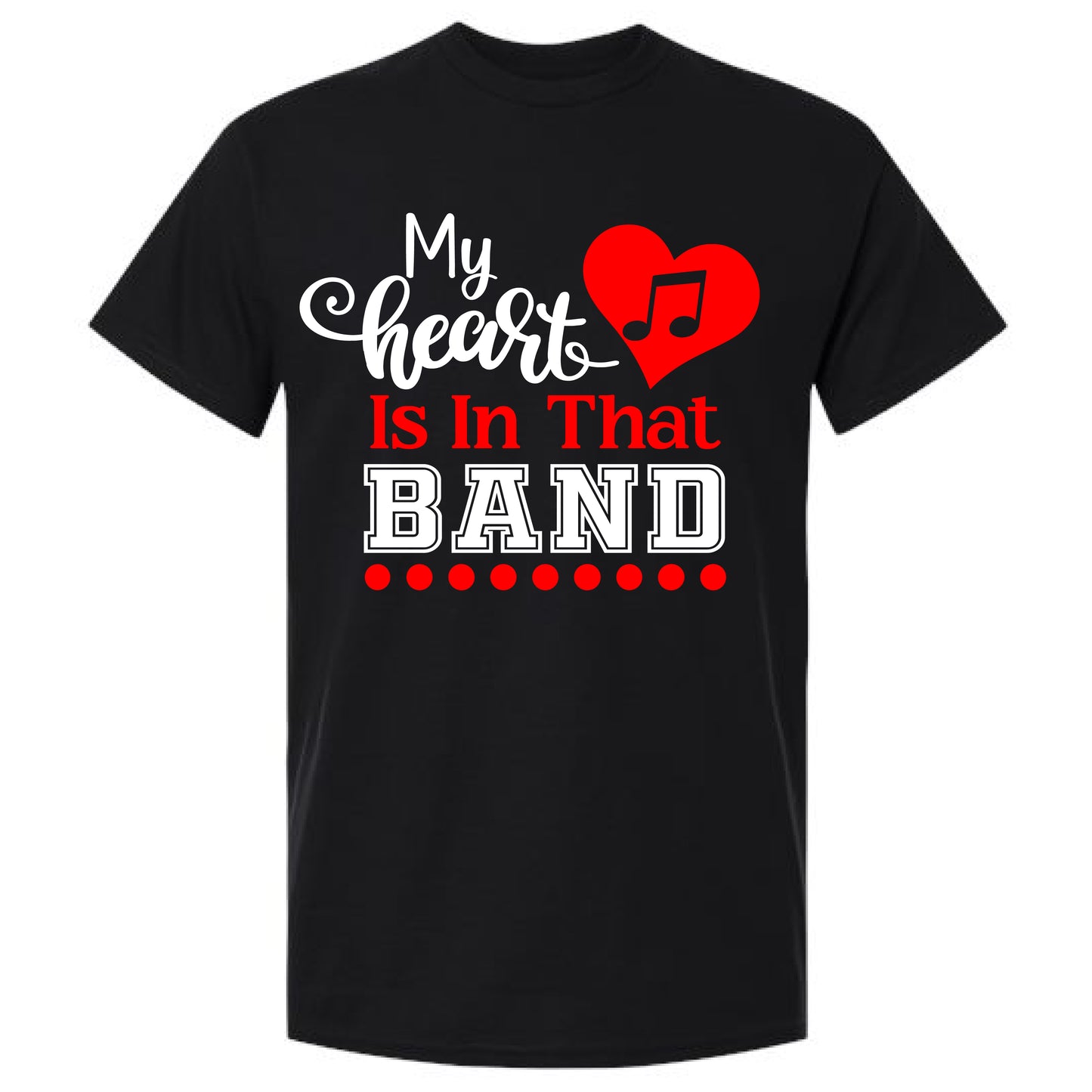 MHS Band Heart (Customizable)