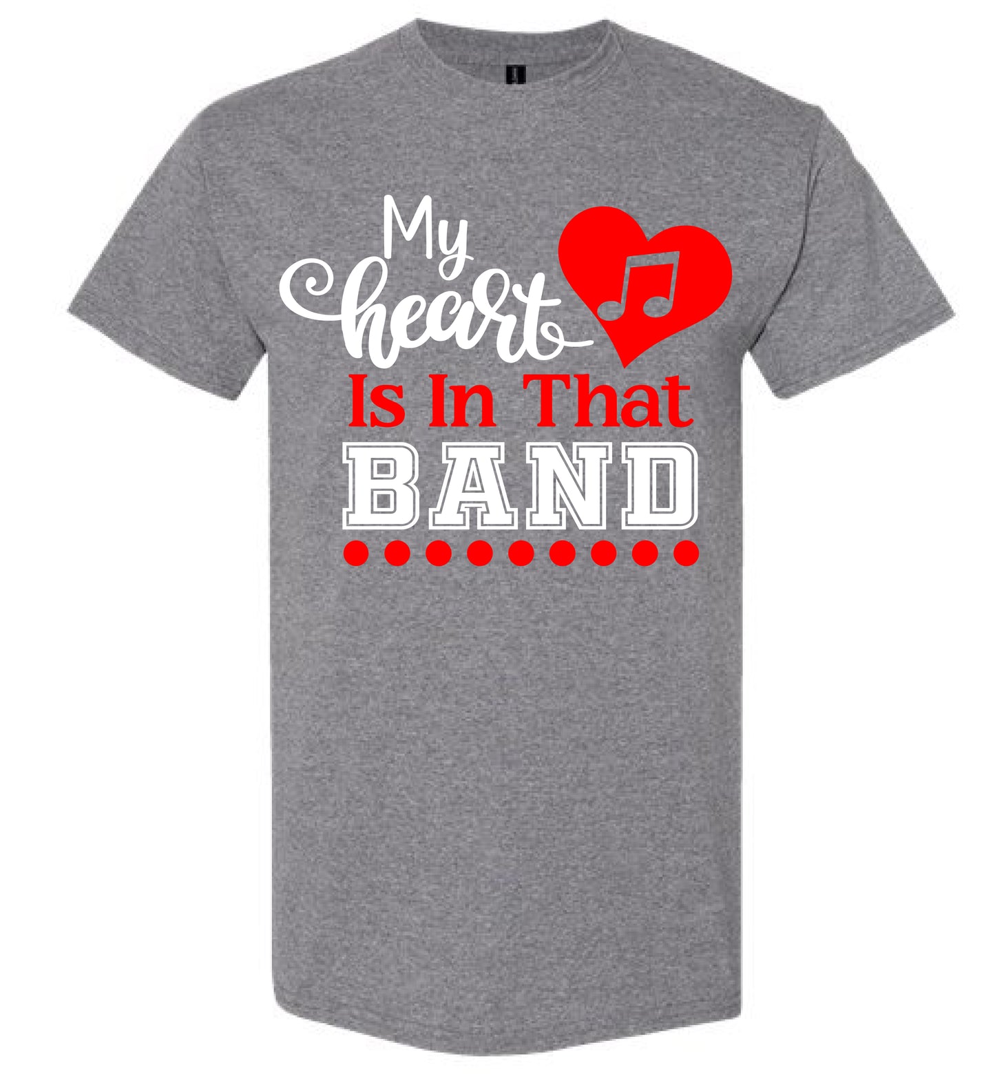 MHS Band Heart (Customizable)