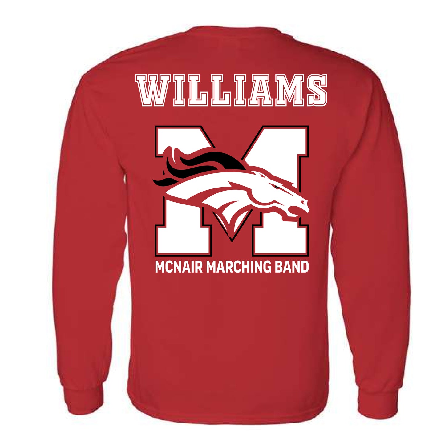 MHS Band Heart (Customizable)