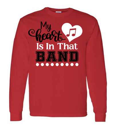 MHS Band Heart (Customizable)