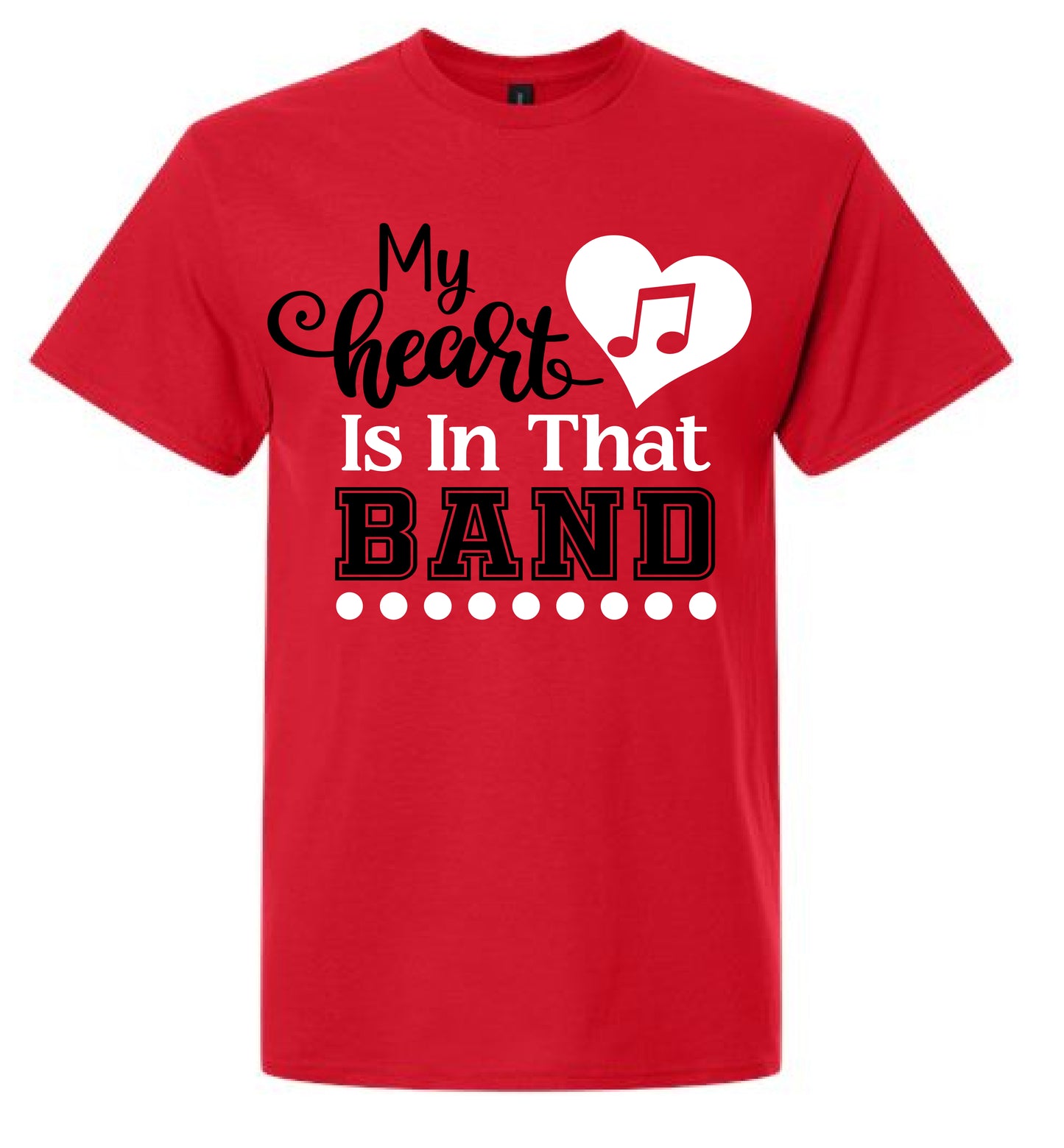 MHS Band Heart (Customizable)