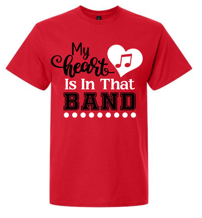MHS Band Heart (Customizable)