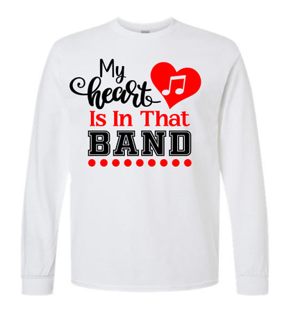 MHS Band Heart (Customizable)