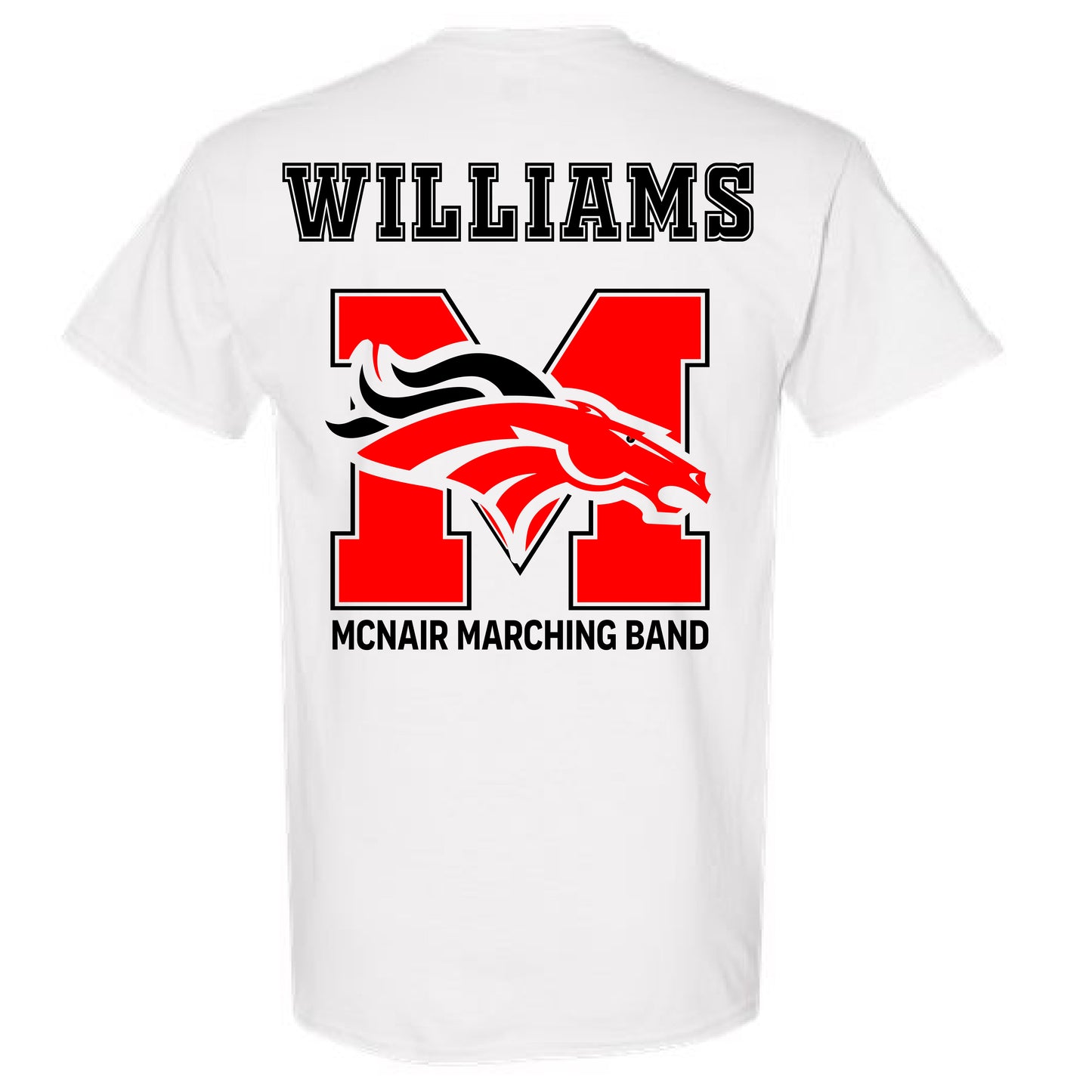 MHS Band Heart (Customizable)