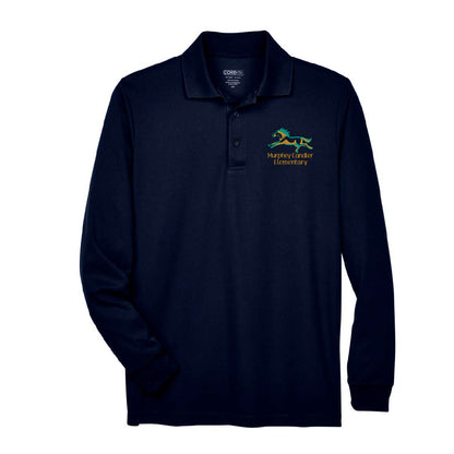 Long Sleeve Polo (Embroidered)
