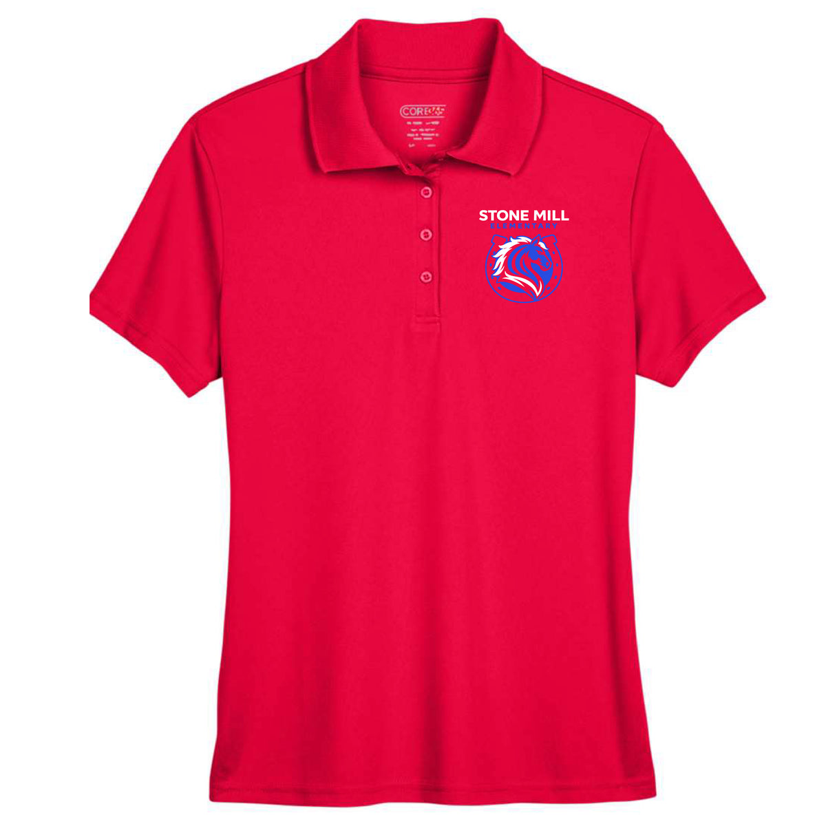 Stone Mill Red Stallions Polo (Unisex&Ladies)