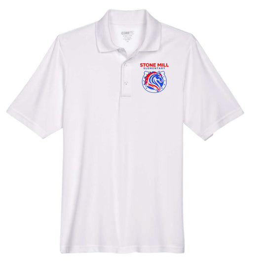 Stone Mill White Stallions Polo (Unisex&Ladies)