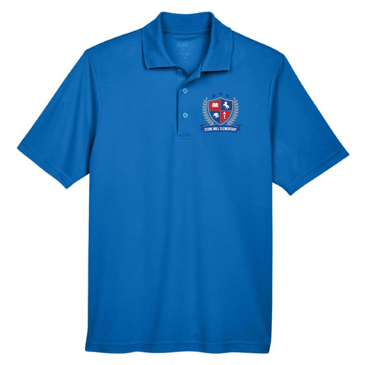Stone Mill Royal Blue Emblem Polo (Unisex&Ladies)