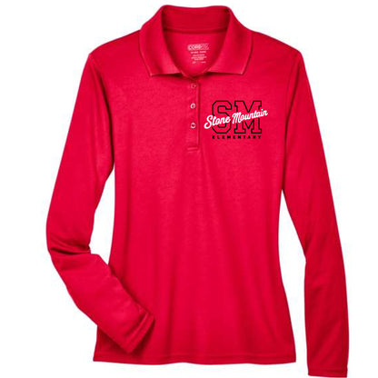 STAFF ONLY | Stone Mountain SM Long-Sleeve Polo