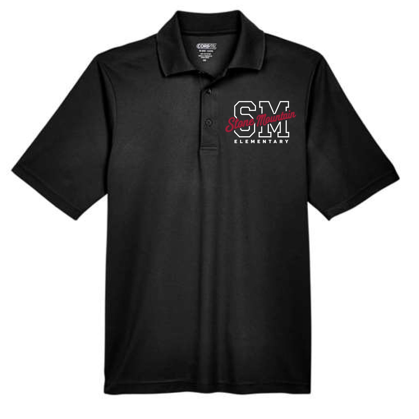 Stone Mountain SM Black Polo (Unisex & Ladies)