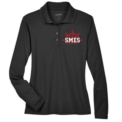 STAFF ONLY | Stone Mountain Ship’s Wheel Long-Sleeve Polo