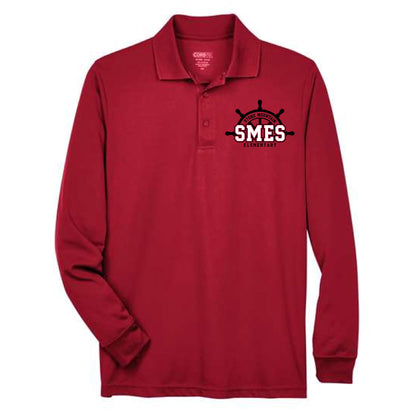 STAFF ONLY | Stone Mountain Ship’s Wheel Long-Sleeve Polo