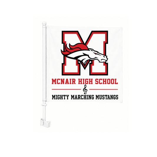MHS Band Car Flag